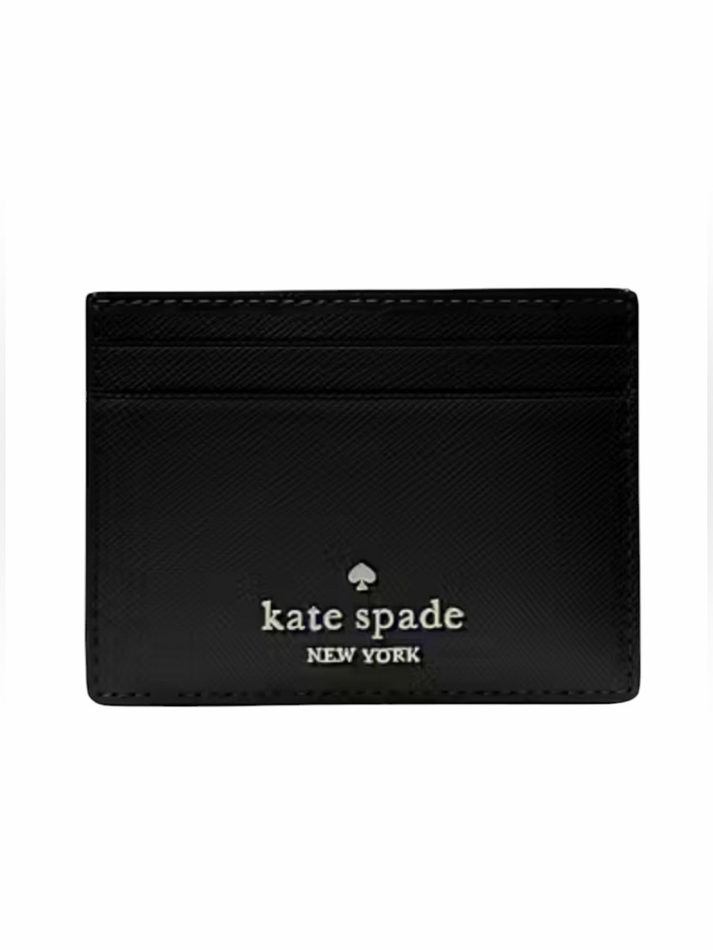 Kate Spade Black Slim Card Case Holder Wallet